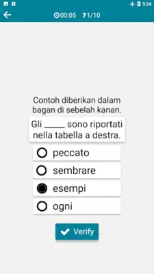 Indonesian - Italian android App screenshot 0