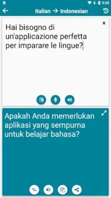 Indonesian - Italian android App screenshot 5